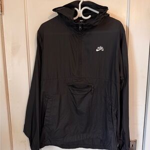 Nike SB - Black Windbreaker with Hood